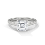 2.00 ct Asscher Cut Diamond Ring