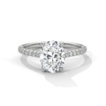 5.03 ct Princess Cut Diamond Ring